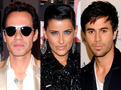 Marc Anthony, Nelly Furtado, Enrique Iglesias Marc Anthony, Nelly Furtado, Enrique Iglesias